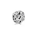 Charm Corazones Brillantes Separador