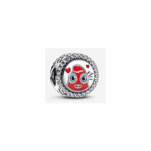 Charm "Cara Feliz Roja"