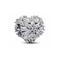 Charm Copo de Nieve Brillante Plateado