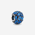 Charm Separador con Cristales Azules