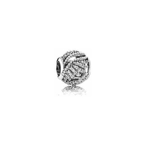 Charm Separador Brillante en Plata