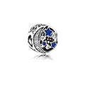 Charm Luna y Estrellas Azules