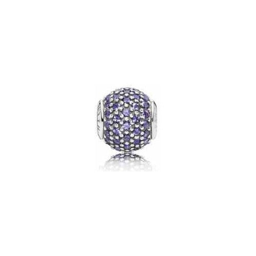 Charm Dije Pave Azul Cobalto