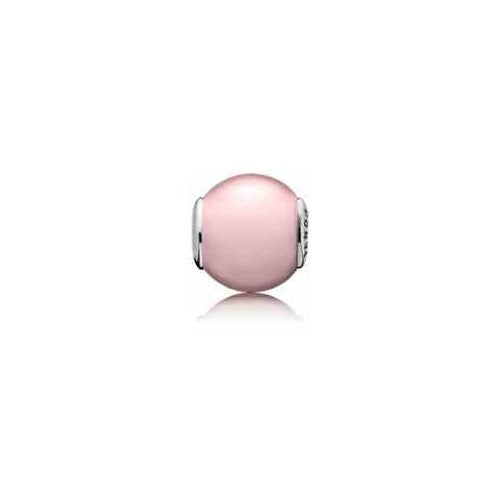 Charm Bolita Rosa tipo Opalo - Colección ME