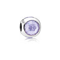 Charm Separador Lila y Plata