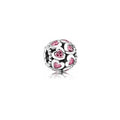 Charm Separador Corazones Rosas Infinitos