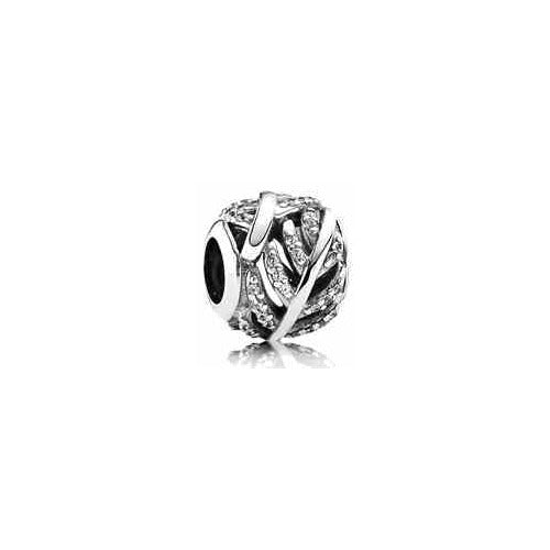 Charm Separador 'Amor Eterno' con Circonitas