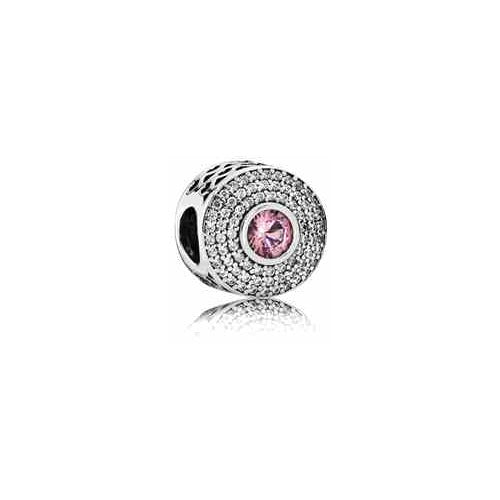 Charm Separador Sparkle Rosa