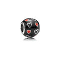 Charm Separador Mickey y Corazones Mickey Mouse