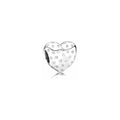 Charm Corazón Brillante Plata