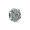 Charm Separador Estrellas Brillantes en Azul y Lavanda