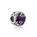 Charm Separador "Filigrana Púrpura"