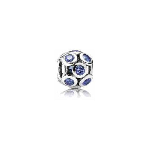 Charm Separador tipo Zafiros Azules