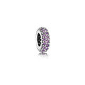 Charm Separador Pave Morado