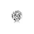 Charm "X" Entrelazadas Pavonado