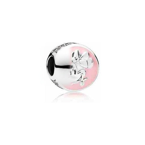 Charm Separador Minnie con Moño Rosa