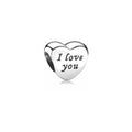 Charm "I love you" en forma de corazón