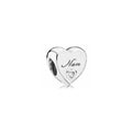 Charm Corazón "Nan" con Circonita