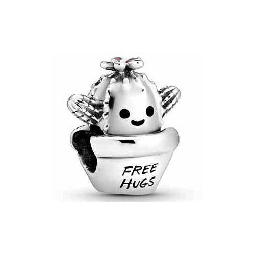 Charm Cactus "FREE HUGS"