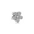 Charm Separador Flor de Circonitas
