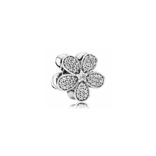 Charm Separador Flor de Circonitas