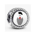 Charm Figura Francesa con Chaleco Rayado