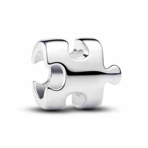 Charm Separador Puzzle Plata