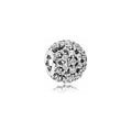 Charm Separador Bola Brillante Pavé con Circonitas Cúbicas