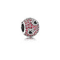 Charm Mickey Mouse Pave Rosa