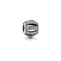 Charm Separador Rosa Pavé