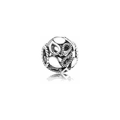Charm Separador Lágrimas de Plata