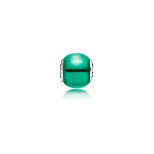 Charm Cristal Verde tipo Esmeralda