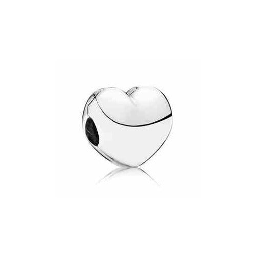 Charm Corazón Brillante Plata Esterlina