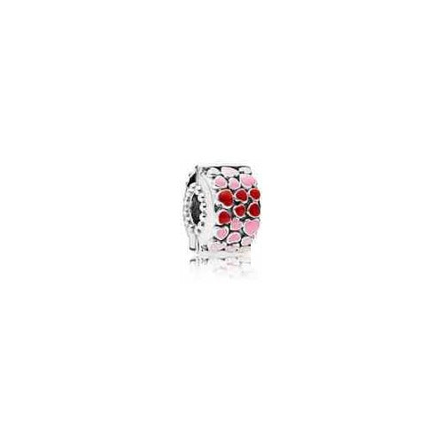 Clip Corazones Rosas y Rojos