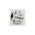 Clip Charm Flores Blancas de Plata