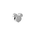 Charm Mickey Brillante Plata