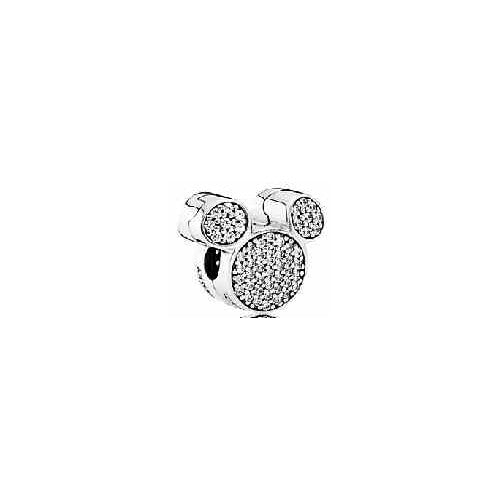 Charm Mickey Brillante Plata