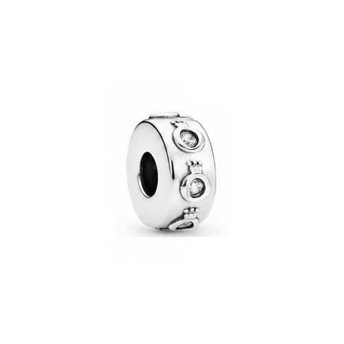 Charm Clip Corona de Princesa con Circones