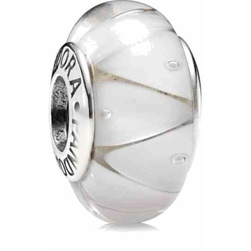 Charm Separador Cristal Blanco Envuelto