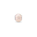 Charm Flor Rosa Esmaltada