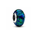 Charm Separador Cristal Azul y Verde Opalino