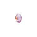 Charm Separador Cristal Rosa Brillante