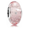 Charm Separador Rosa Burbujas y Cristal