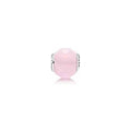 Charm 'Rosa tipo Cuarzo' Facetado