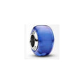 Charm Separador Cristal Azul Eléctrico