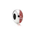 Charm Separador Cristal Rojo Brillante