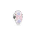 Charm Corazones Rosa y Lila