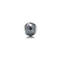 Charm Cristal Gris Múltiples Facetas