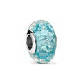 Charm Cristal Azul Olas