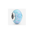 Charm Separador Cristal Azul Pastel Opal